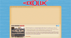 Desktop Screenshot of akoluk.com.tr