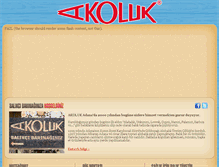 Tablet Screenshot of akoluk.com.tr